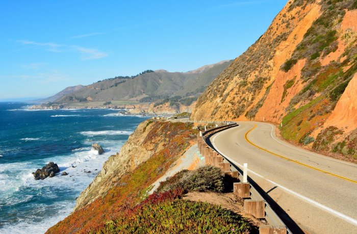 California coast highway most drive pacific america scenic beautiful states road usa state driving drives roads united top trips visit